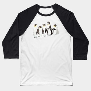 Penguin Cat Baseball T-Shirt